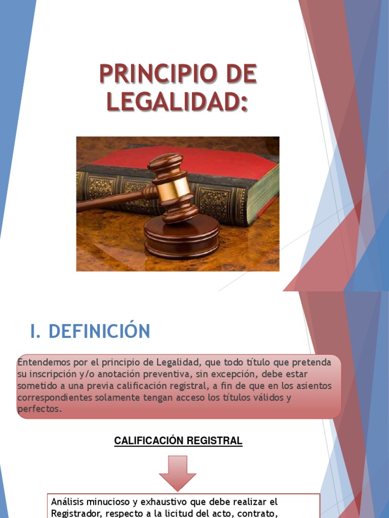 principio de legalidad.ppt Publicidad Constitución