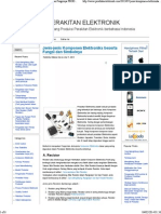 Download Jenis-Jenis Komponen Elektronika Beserta Simbol Dan Fungsinya PRODUKSI PERAKITAN ELEKTRONIK by marlboro999 SN217872094 doc pdf