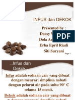 Infus Dan Dekok Present