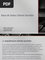 Base de Datos Cliente Servidor