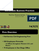 Sustainable Business Practices: Nolte Associates, Inc