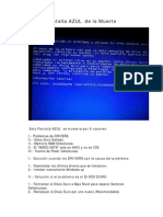 Pantalla AZUL de La Muerte PDF