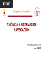 Avionica y Sistemas de Navegación