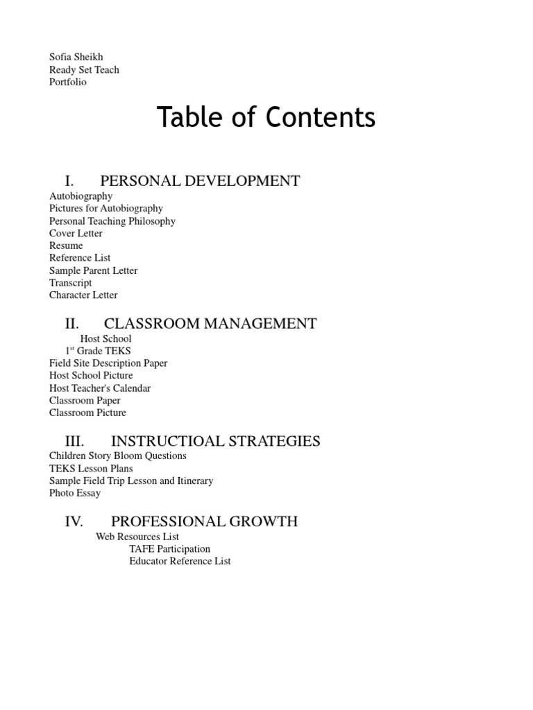 Table of Contents | PDF