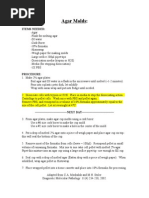 Cell Block Protocol | PDF | Cytopathology | Clinical Medicine