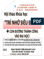 Tri Nho Sieu Dang