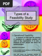 Types of Feasibility