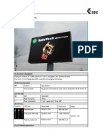 Spesifikasi LED Screen P16