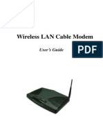 Wireless Lan Cable Modem1316 PDF