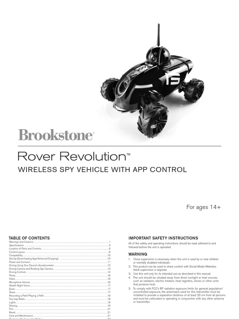 Приложение rover revolution