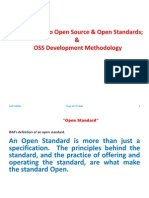 Introduction To Open Source & Open Standards & OSS Development Methodology