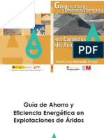 Guia de Ahorro y Eficiencia Energetica en Canteras Fenercom 2011