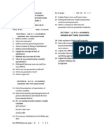 Stat Theory Model QP 2014