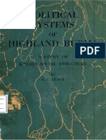 Political Systems of Highland Burma-kachin Structure