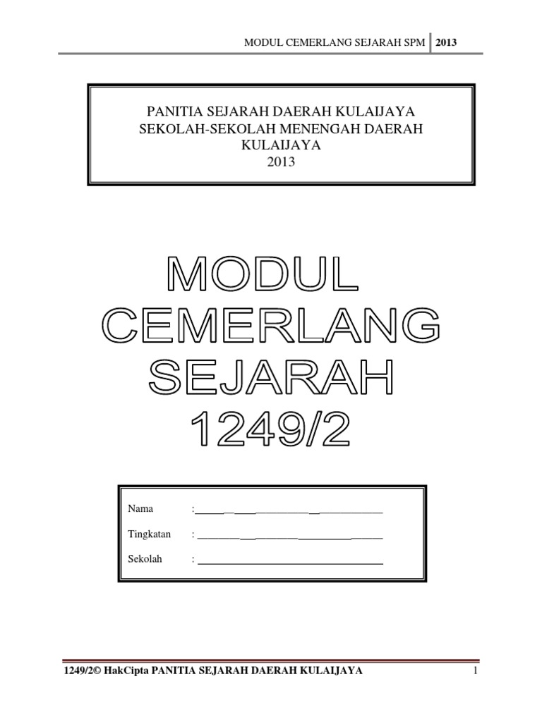 Analisis SPM 1249 2