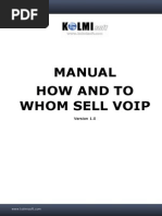 VoIP Sale Manual