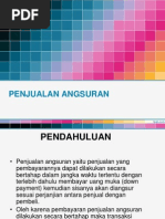 Modul Penjualan Angsuran