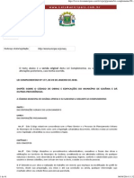 Código de Obras Goiânia PDF
