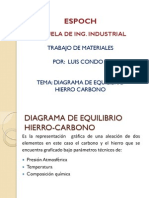 Diagrama Hierro Carbono-Luis Condo 1810