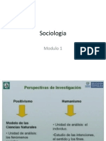 Sociologia Modulo 1