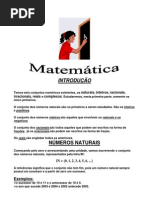 Matemática - Apostila Concurso Matemática I