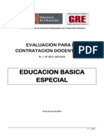 Educacion Basica Especial Sub Prueba 2 y 3