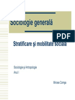 Stratificare Si Mobilitate Sociala-Mircea Comsa