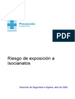 Riesgos Exposicion Isocianatos