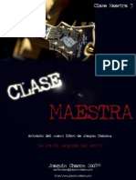 Joaquin Chacon - Clase Maestra 3 PDF