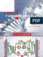 Genetica MD - Curs 1 7.10 13