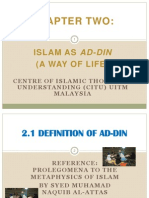 Islam As Ad Din (Way of Life)