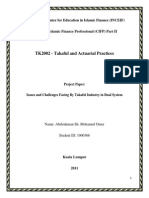 Issues and Challenges in Takaful Industry-Libre PDF