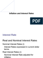 Inflation and Interest Rates