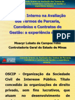 Apresentacao Do Controlador Geral de Minas Gerais - Moacyr Lobato