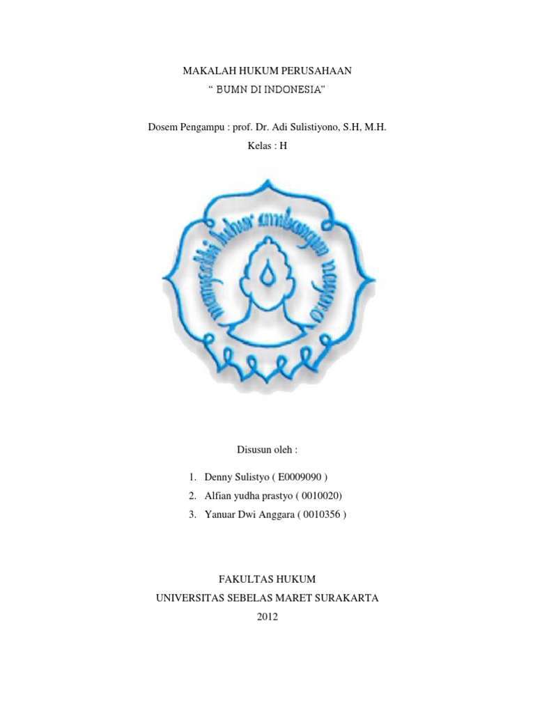 MAKALAH Hukum PERUSAHAAN