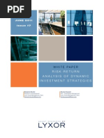 RISK-RETURN ANALYSIS
