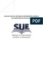 Guía Del Uso Del Sistema de Información Jurídica de Educación - Perú