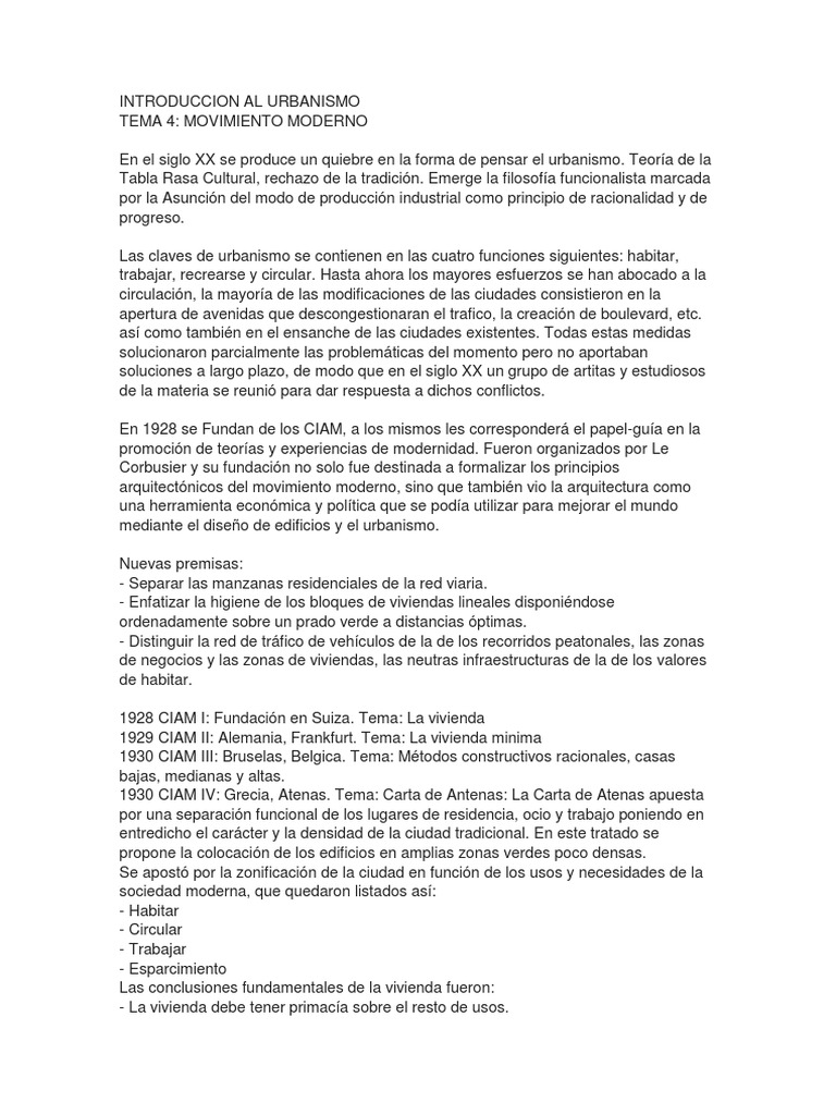 Introduccion Al Urbanismo