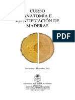 Anatomia e Identificacion de Maderas