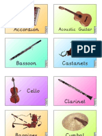 Instruments Cards