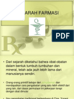 Kuliah 1 (Sejarah Farmasi Ilmu Meracik Obat)