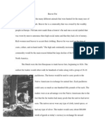 Hist 361-Beaver Fur Commodity Essay-Web Version
