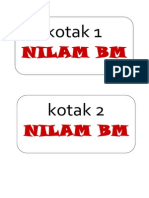Label Kotak Nilam