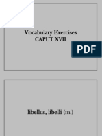 Buckler - Wheelock Chapter Xvii Vocabulary Supplement