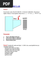 IU INSAAT Betonarme Örnek Sorular - 1