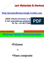 PHY303-Smart Materials & Devices: SBSR, Sharda University, G. Noida, India E Mail: Ph. No.:+91-9971729840