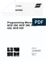 Programming Manual For NCE 290,390,520,620 Part 1