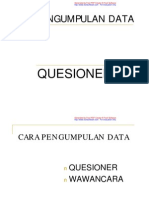 Cara Pengumpulan Data