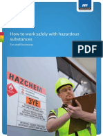 How to Work Safely With Hazardous