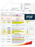 Pre Planning UTL II 14 April 2014